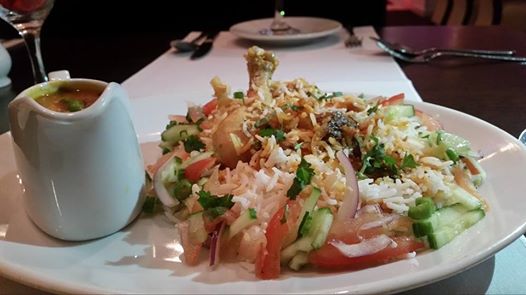 Sindi Biryani from the Ruchee Indian Restaurant in Settle